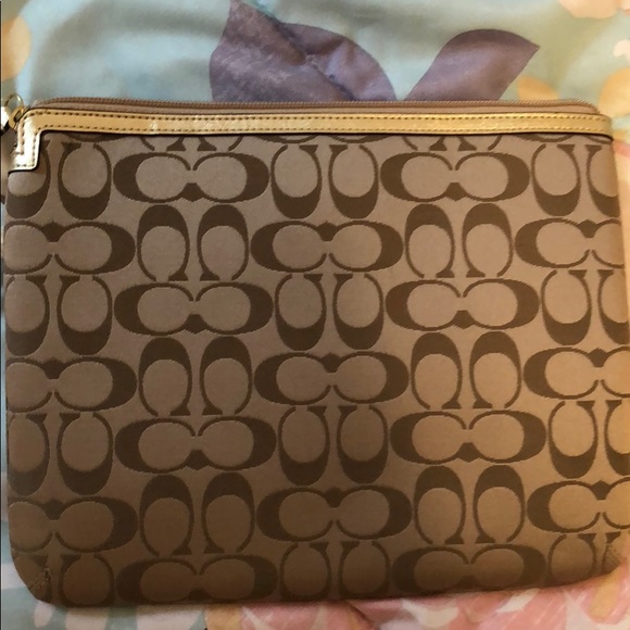 Coach iPhone zip case. - Picture 3 of 4